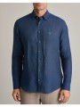 navy&green πουκαμισο comfort fit 24ng.cs77/1b.4-jet blue indigo