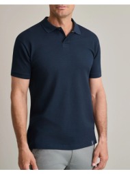 navy&green μπλουζα πολο 24ey.022/pl-marine blue darkblue