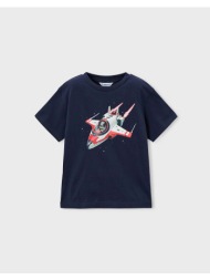 mayoral μπλουζα κοντομ διαστημοπλοιο 03067-076 darkblue