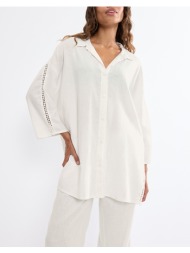 triumph summer wear boyfriend shirt 01 10227228-00gz offwhite