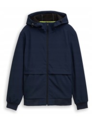 tom tailor softshell jacket μπουφαν ανδρικο 1048957-10668 darkblue