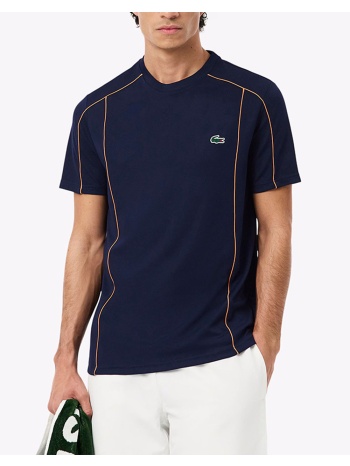 lacoste μπλουζα κμ tee-shirt ss 3th0269-166 darkblue