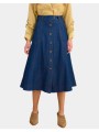 attrattivo φουστα 91253518-mple denimblue