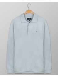 oxford company polo μπλουζα p217-pu50.12-12 lightgray