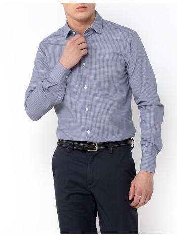 the bostonians πουκαμισο charles ποπλινα slim fit classic