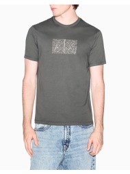 armani exchange t-shirt xm002784af10356-u8144 gray