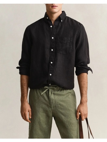gant υποκαμισο μμ reg gmnt dyed linen shirt 3g3240120-5