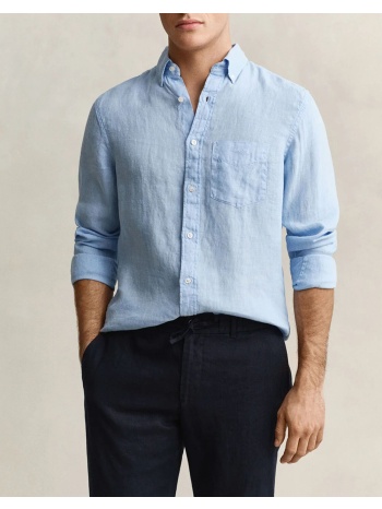 gant υποκαμισο μμ reg gmnt dyed linen shirt 3g3240120-450