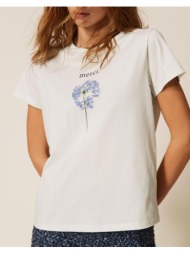 twinset μπλουζα 261tp2341-13162 aqua