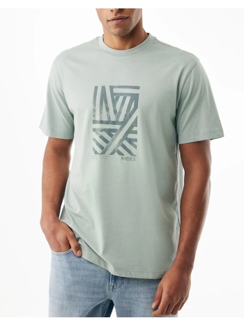 mexx artwork t-shirt mf007802561m-164706 lightgreen