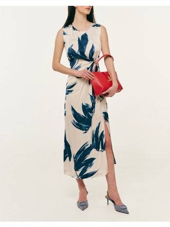 forel φορεμα 082.50.01.066-μπλε multi