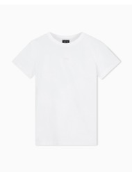 armani exchange t-shirt xw002316af10358-u0002 white