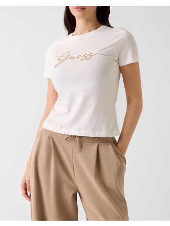 guess circe ss cn t-shirt μπλουζα γυναικειο