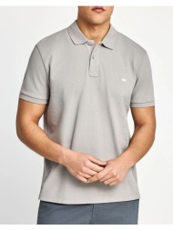 funky buddha polo shirts fbm013-001-11-grey gray