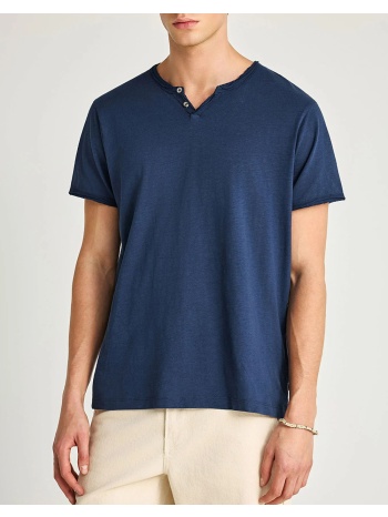 funky buddha t-shirts fbm013-004-04-navy blue