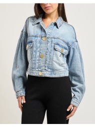 armani exchange blouson jacket xw002260af21338-mb001 denimlightblue