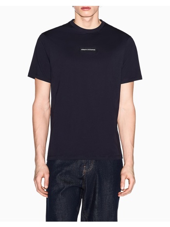 armani exchange t-shirt xm002471af10356-ub101 navyblue