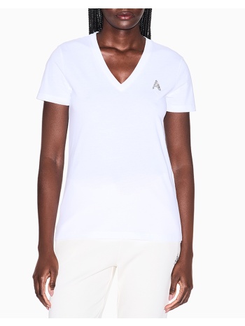armani exchange t-shirt xw002330af10356-u0002 white