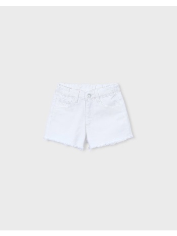 mayoral σορτς καπαρτινε βασικο 00234-067 white