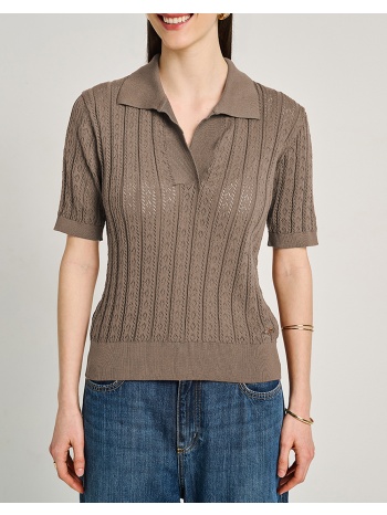 staff kate polo short sleeve knit 63-201.055-ν0076 mixed