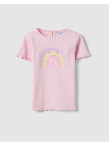 ovs rib stretch 2576678-festival bloom pink