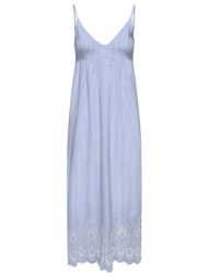 only onltulum emb long strap dress wvn 15369128-serenitybright white lightblue