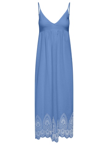 only onltulum emb long strap dress wvn 15369128-blue