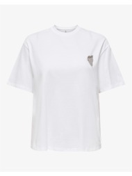 only onlvita s/s tee box jrs 15343769-bright whitetasselstoneheartchest white