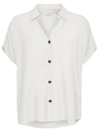 only onlgibsi-puori ss v-neck shirt wvn 15370650-cloud