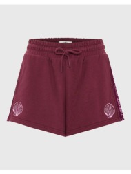 funky buddha shorts fbl013-105-03-burgundy bordeux