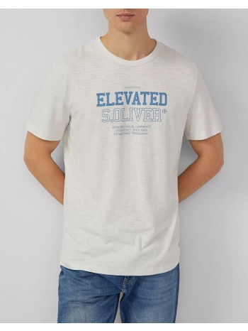 s.oliver μπλούζα so2169775-02d1 offwhite