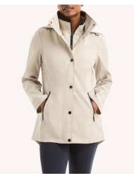 nautica μπουφαν 3nc117004554-lms ecru