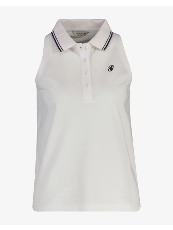 gant μπλουζα χμ reg sleeveless pique polo 3gw4201497-110