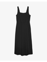 vero moda vmjulietta singlet 7/8 dress wvn btq 10341721-black black