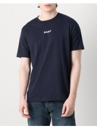 gant μπλουζα κμ small graphic ss tshirt 3g2003405-433 darkblue