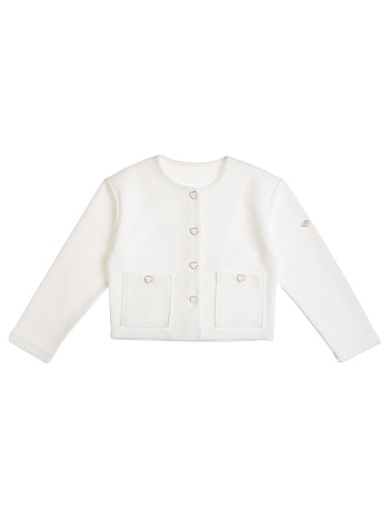 alouette ζακετα πλεκτη 00261272-0003 white