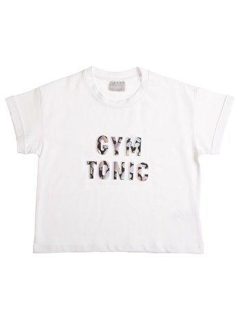 alouette μπλουζα gym tonic 00953021-0003 white