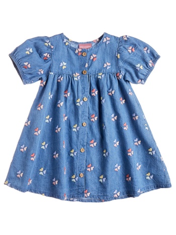 alouette φορεμα 00241741-0023 denimblue