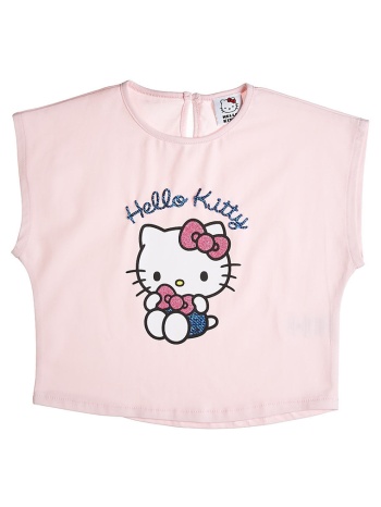 alouette μπλουζα hello kitty 00351083-0121 lightpink