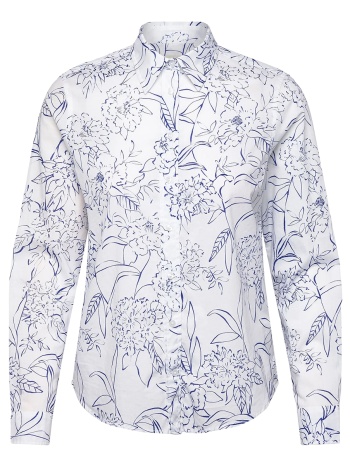 gant ποyκαμισο μμ reg floral print ctn voile shirt