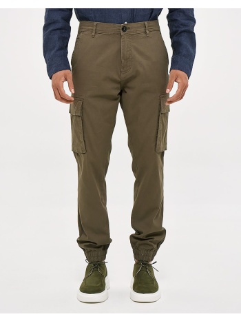 brokers ανδρικο παντελονι cargo 26014521451-62 khaki