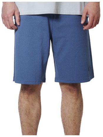 body action men``s waffle bermuda shorts 033631-01-blue