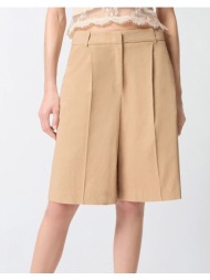 pinko bryana bermuda lino stretch 106594a34i-d41 biege