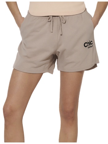 body action women``s sportswear shorts 031620-01-taupe grey