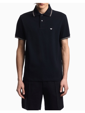 emporio armani polo shirt em004607af23090-ub118 navyblue