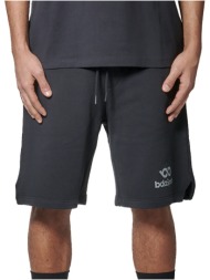 body action men``s high-density logo terry shorts 033628-01-black jetblack