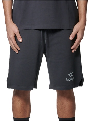 body action men``s high-density logo terry shorts
