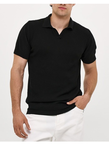 brokers ανδρικη πλεκτη μπλουζα 26019802942-80 black