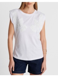 ale μπλουζα 8922914-leyko white