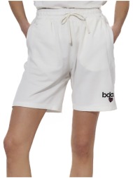 body action women``s essentials french terry shorts 031615-01-star white white